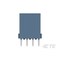 Te Connectivity Board Connector, 4 Contact(S), 1 Row(S), Male, Straight, Solder Terminal, Blue Insulator 281695-4 - alternate 4